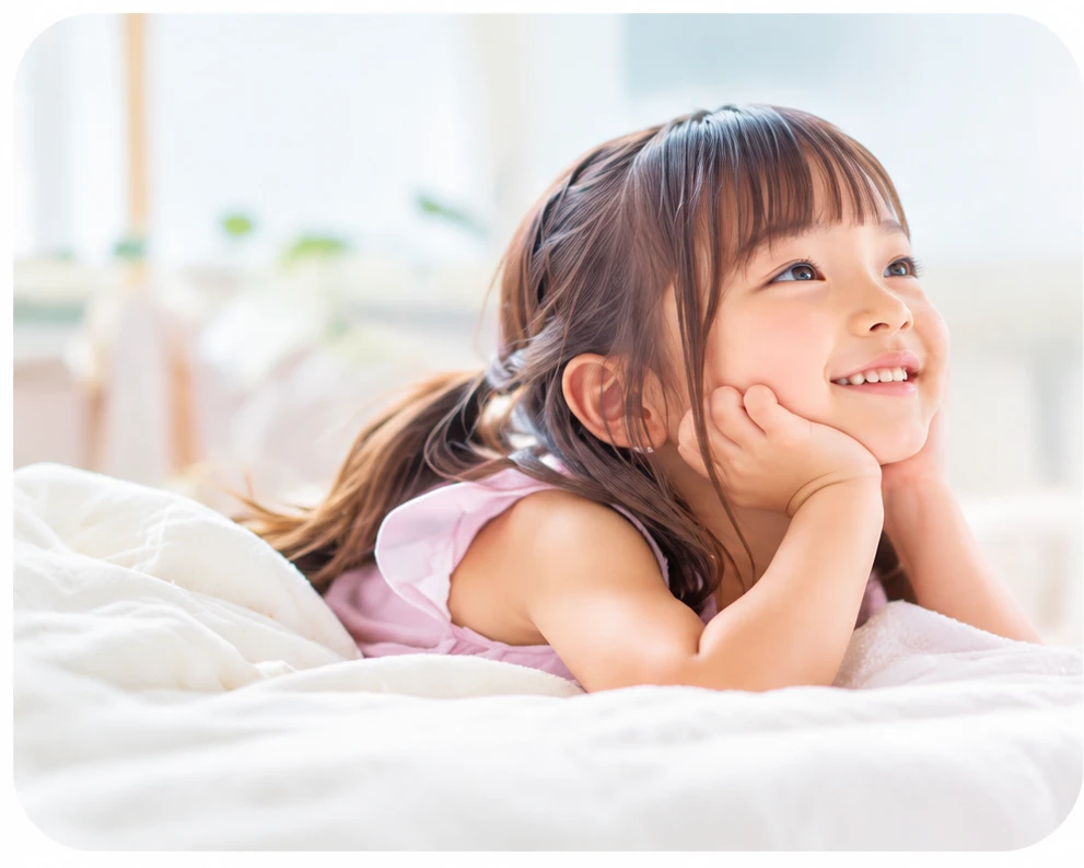 キッズ脱毛を検討する小学生の女の子